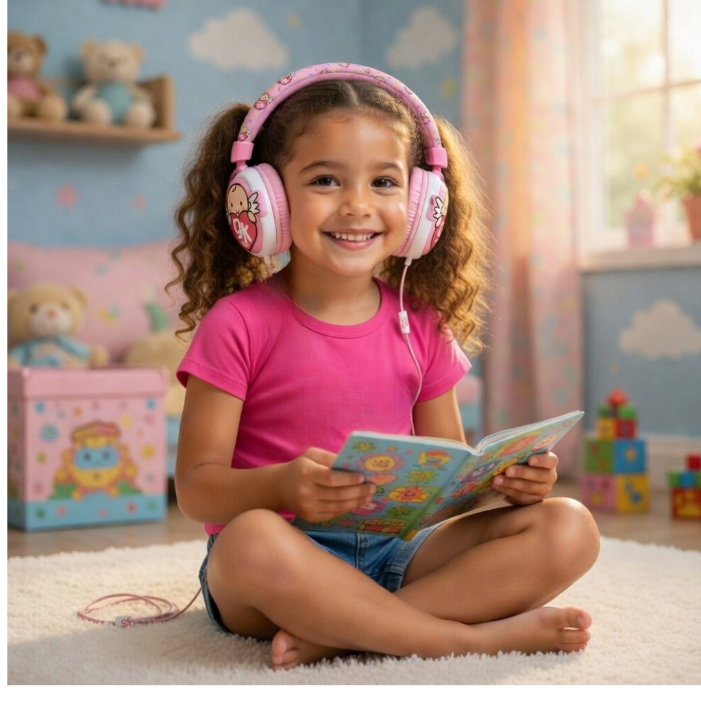 Give and Keep Metalic Red Headphones (17)